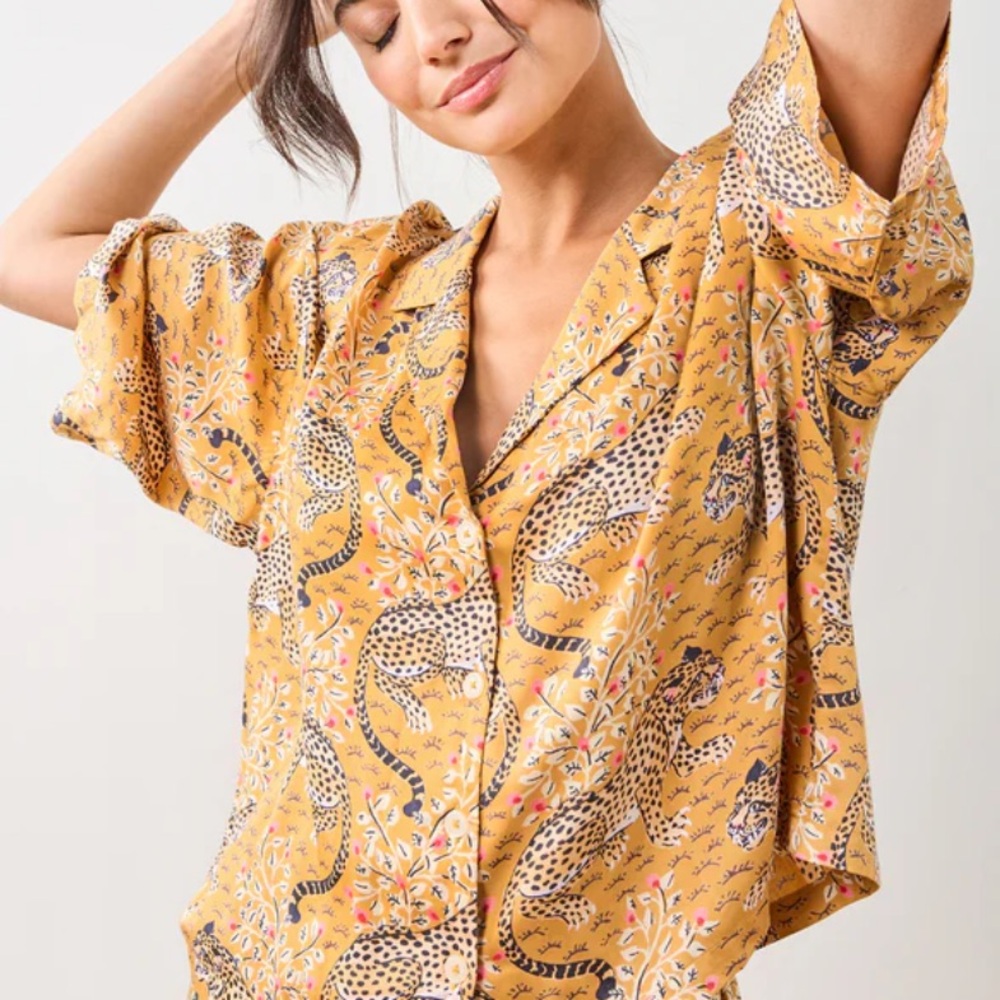 NWT Printfresh Women's Bagheera satin wildest dreams eco silky set xs - Picture 3 of 11